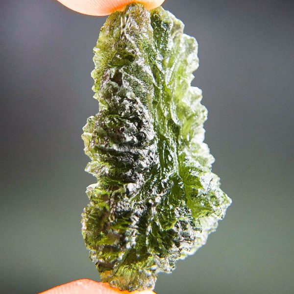 Big Investment Moldavite from Besednice - Certified