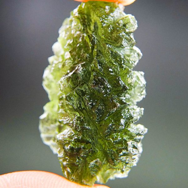 Big Investment Moldavite from Besednice - Certified