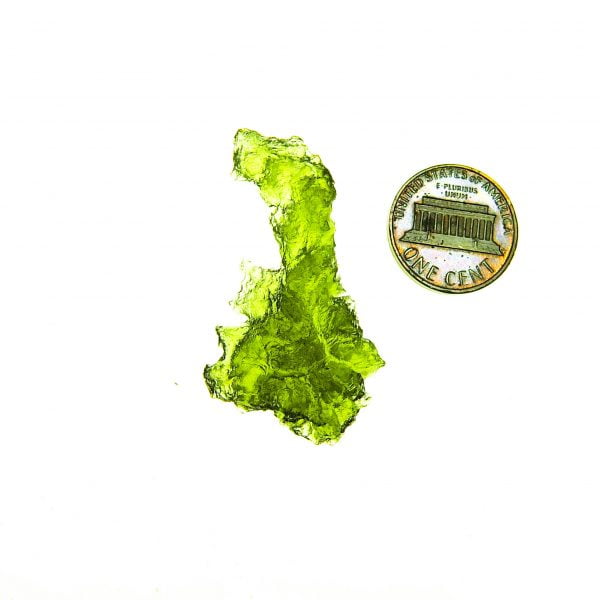 Angel chime Investment Moldavite from Besednice - Certified