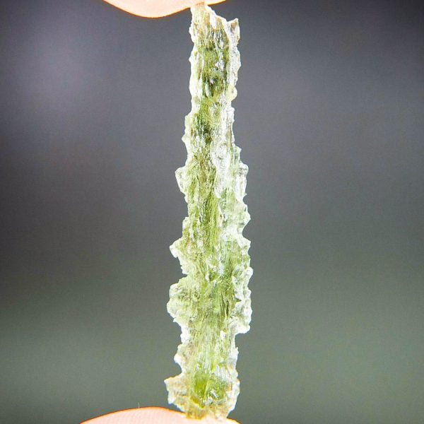 Investment Moldavite from Besednice - Certified - Angel chime