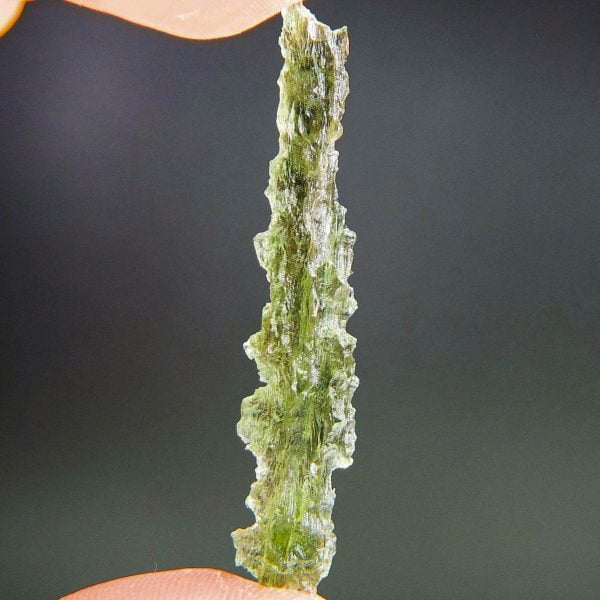 Investment Moldavite from Besednice - Certified - Angel chime
