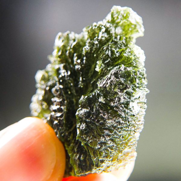 Big Excellent Moldavite with CERTIFICATE - quality A+