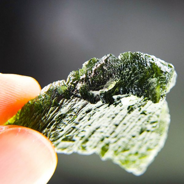 Big Moldavite with CERTIFICATE - Shiny - quality A+