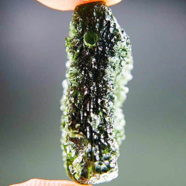 Moldavite with CERTIFICATE - Glossy - quality A+/++