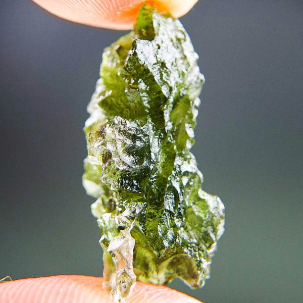 Moldavite from Besednice CERTIFIED