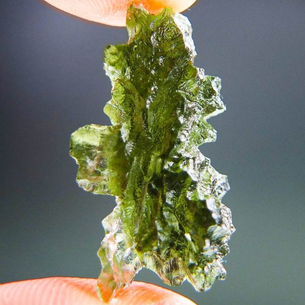 Moldavite from Besednice CERTIFIED