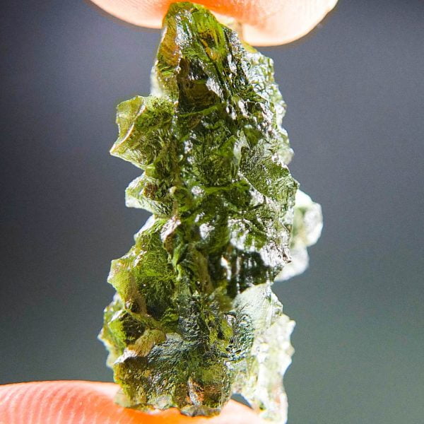 Moldavite from Besednice CERTIFIED