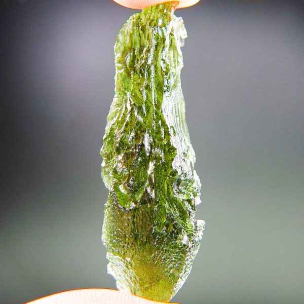 Big Moldavite with CERTIFICATE - Glossy - quality A+/++