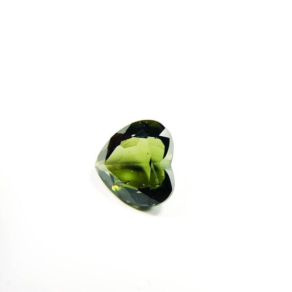 Moldavite - with CERTIFICATE - Faceted shape