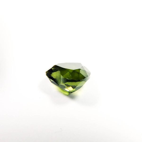 Moldavite - with CERTIFICATE - Faceted shape