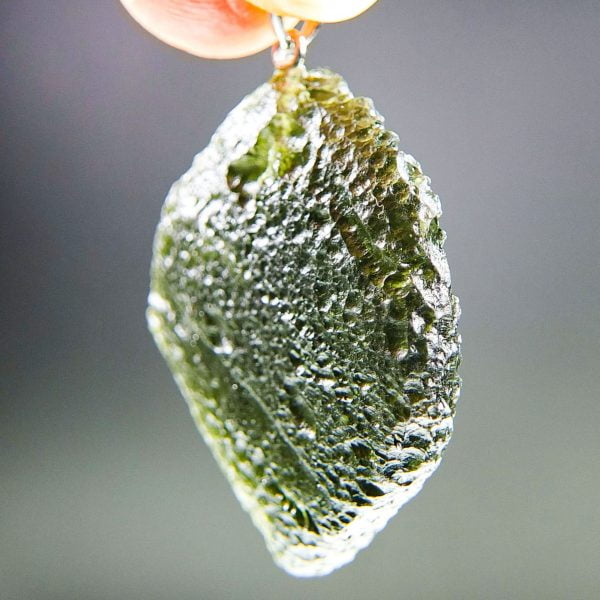 Moldavite pendant with CERTIFICATE