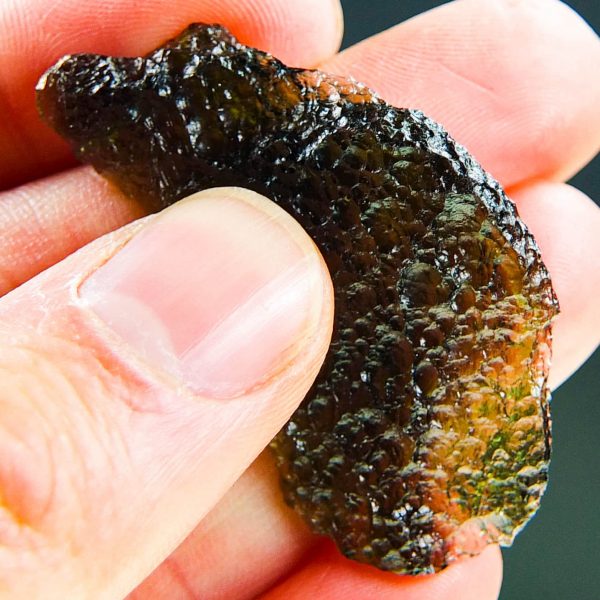 Big Angel Chime Moldavite - CERTIFIED