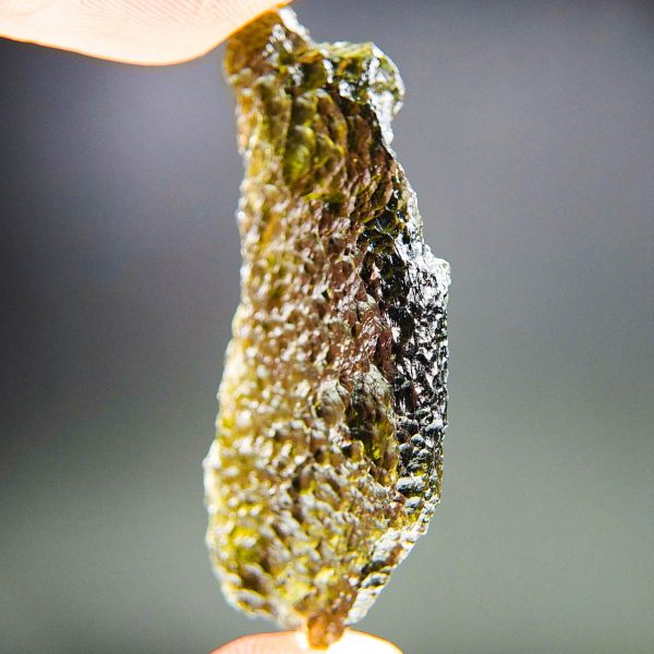 Big Angel Chime Moldavite - CERTIFIED