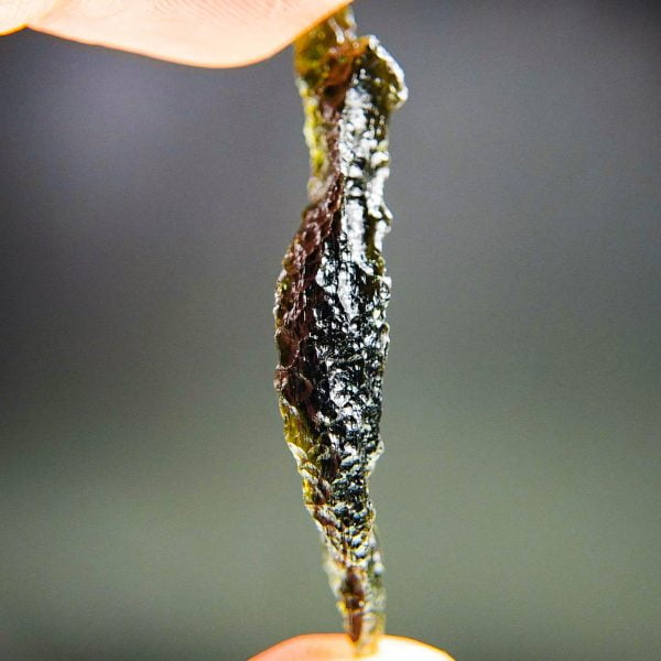 Big Angel Chime Moldavite - CERTIFIED