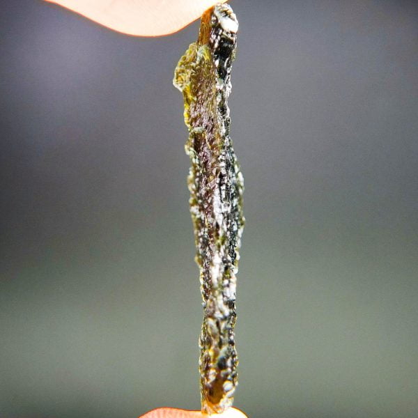 Big Angel Chime Moldavite - CERTIFIED