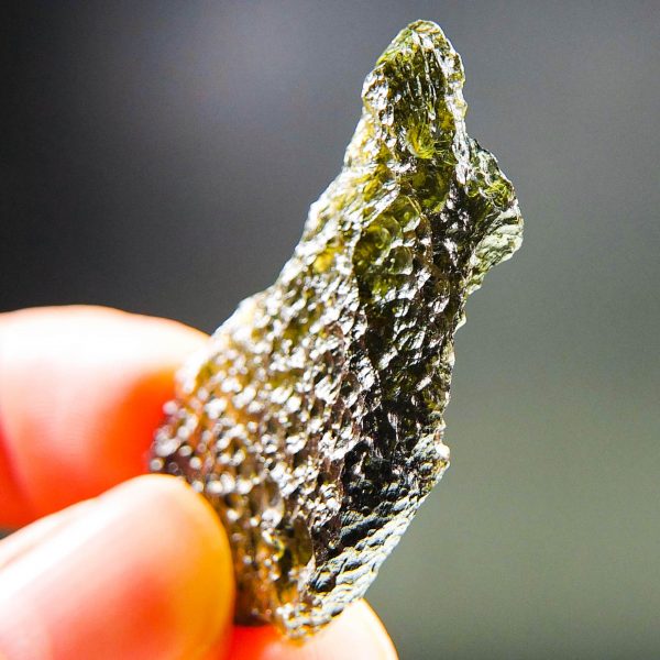 Big Angel Chime Moldavite - CERTIFIED