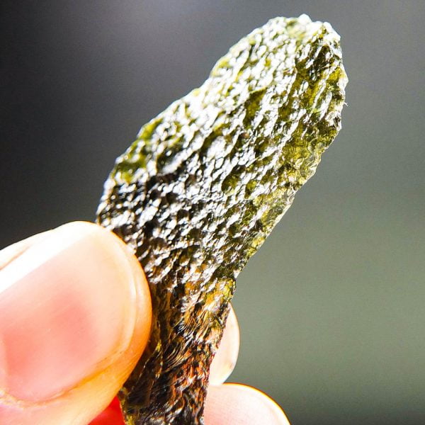 Big Angel Chime Moldavite - CERTIFIED