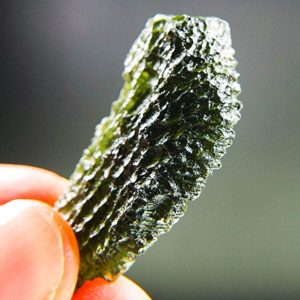 Big Moldavite with CERTIFICATE - Shiny - quality A+