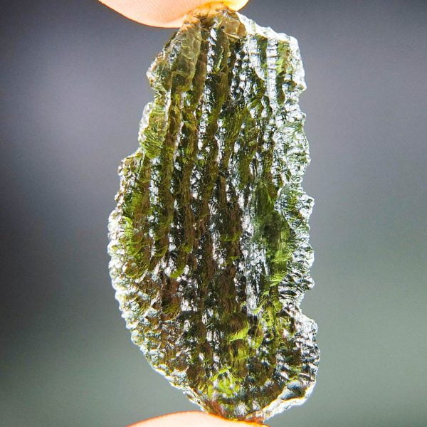 Big Moldavite with CERTIFICATE - Shiny - quality A+