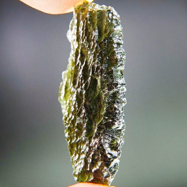 Big Moldavite with CERTIFICATE - Shiny - quality A+