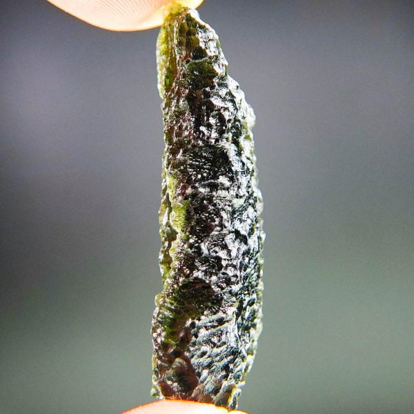 Big Moldavite with CERTIFICATE - Shiny - quality A+