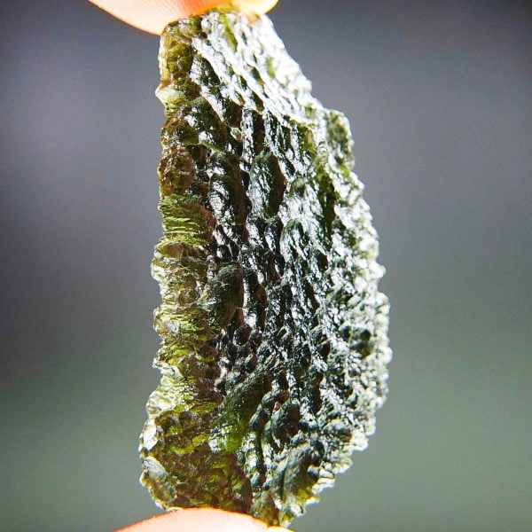 Big Moldavite with CERTIFICATE - Shiny - quality A+