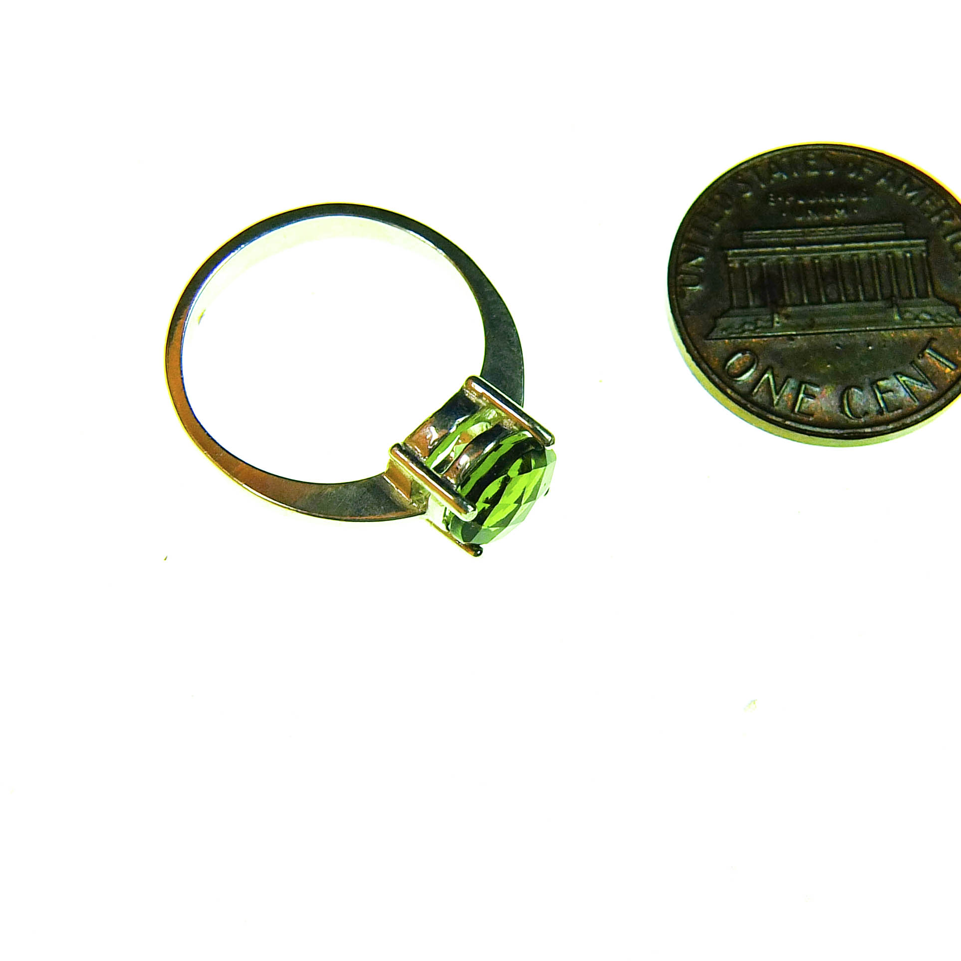 Ring - Moldavite + Silver - Certified