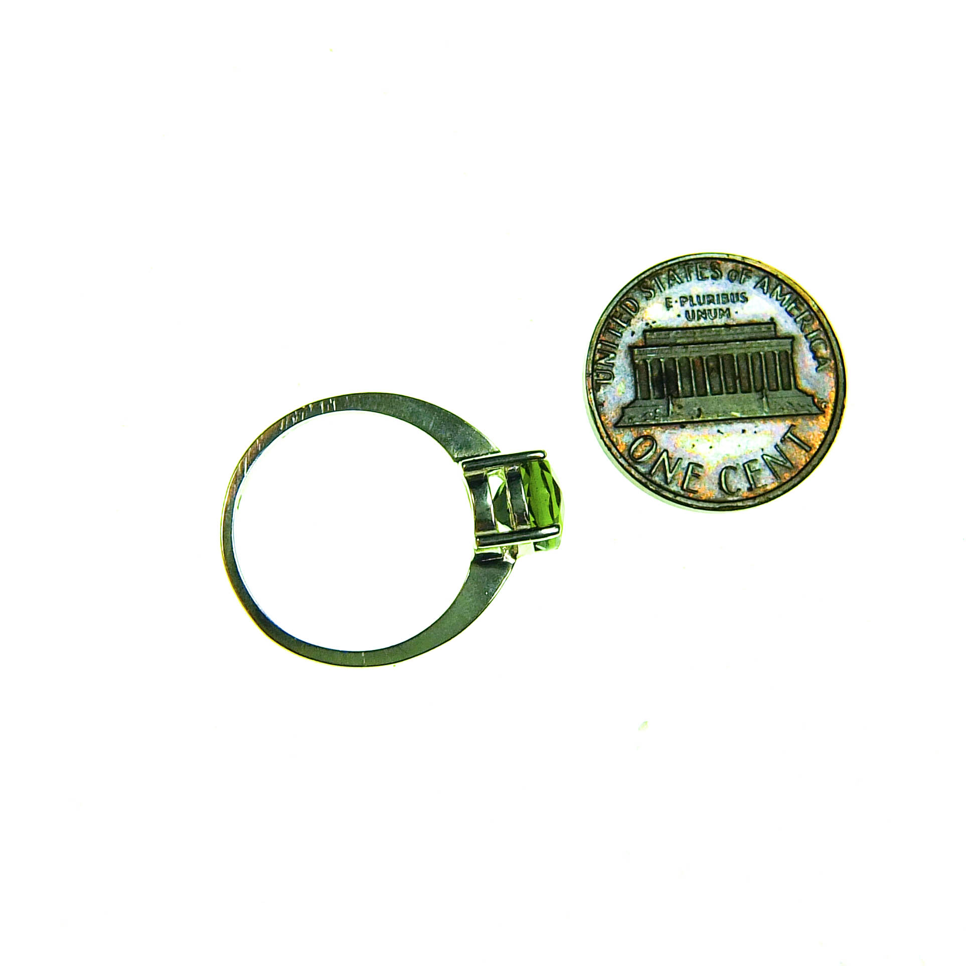 Ring - Moldavite + Silver - Certified