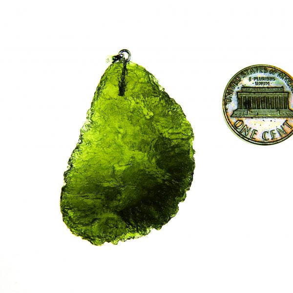 Big Moldavite pendant with CERTIFICATE