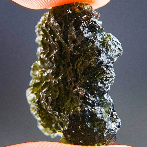 Moldavite with CERTIFICATE - Shiny - quality A+/++