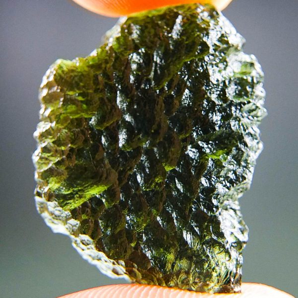 Moldavite with CERTIFICATE - Shiny - quality A+