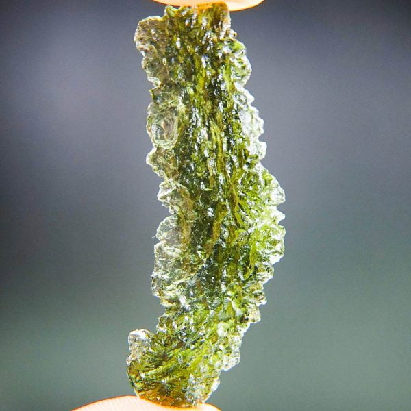 Angel Chime Moldavite - CERTIFIED - quality A+/++