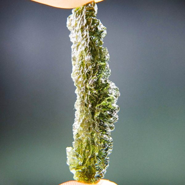 Angel Chime Moldavite - CERTIFIED - quality A+/++