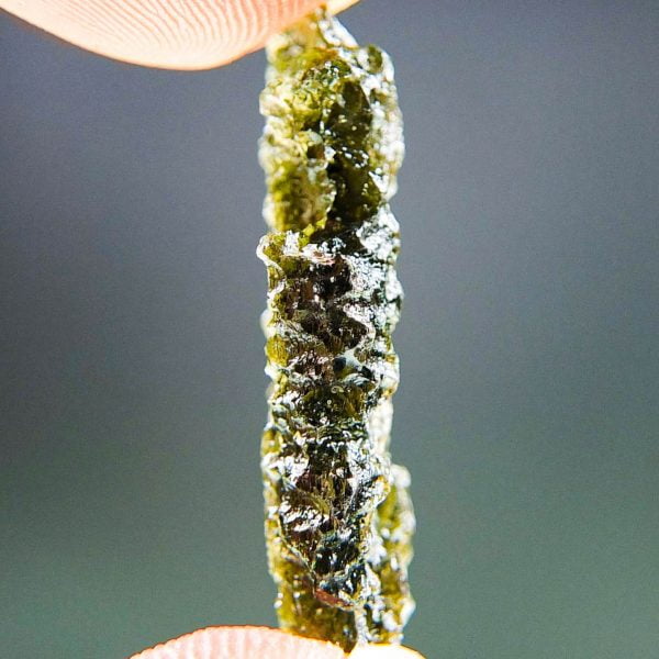 Excellent Moldavite with CERTIFICATE - Shiny
