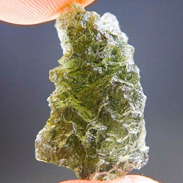 Moldavite from Besednice with CERTIFICATE