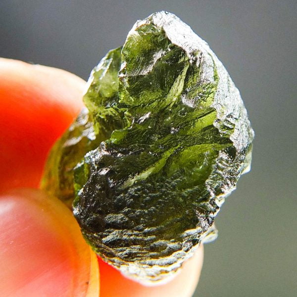 Moldavite from Besednice CERTIFIED - quality A+/++
