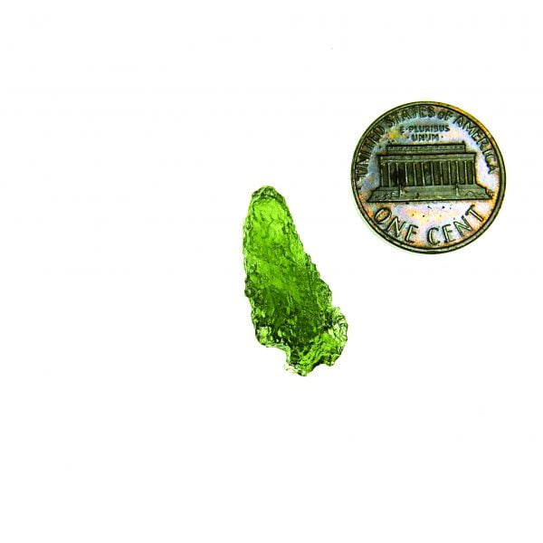 Moldavite with CERTIFICATE - Drop shape - Shiny - quality A+/++