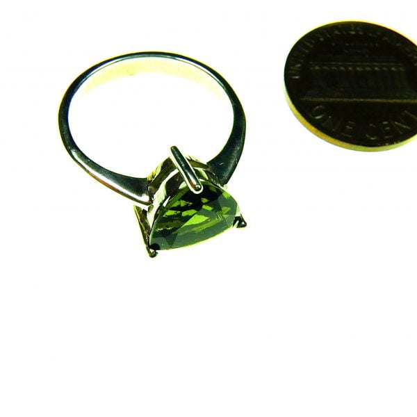 Moldavite Ring - CERTIFIED