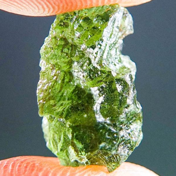 Vibrant green Moldavite - Glossy - quality A+