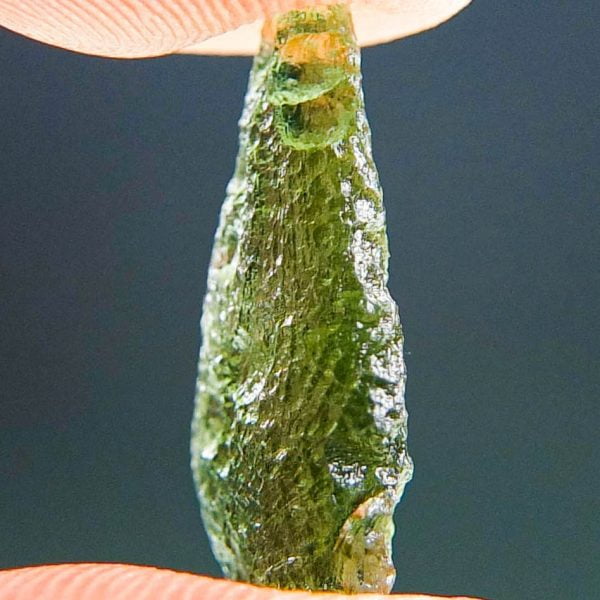 Moldavite - Perfect small flat Drop