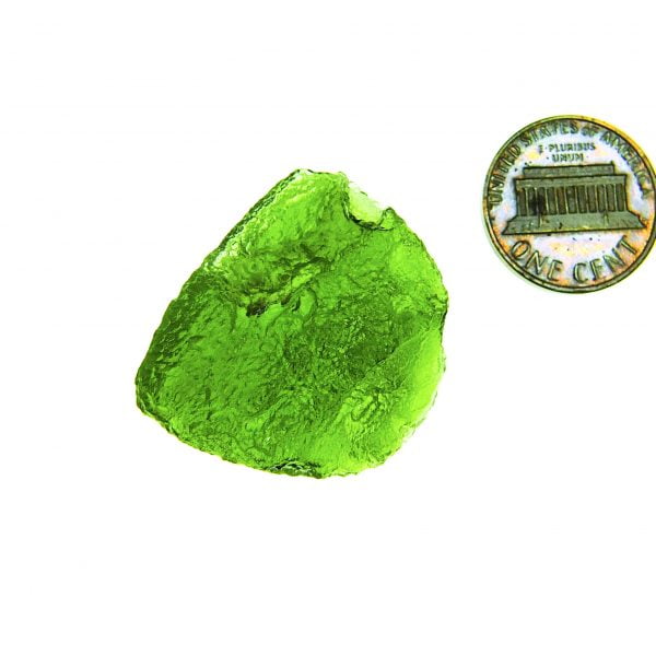 Big Moldavite CERTIFIED with open bubble