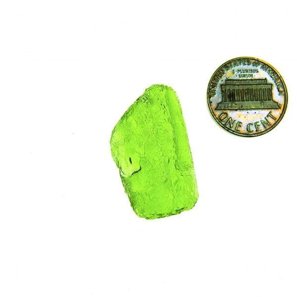 Vibrant green Moldavite with CERTIFICATE