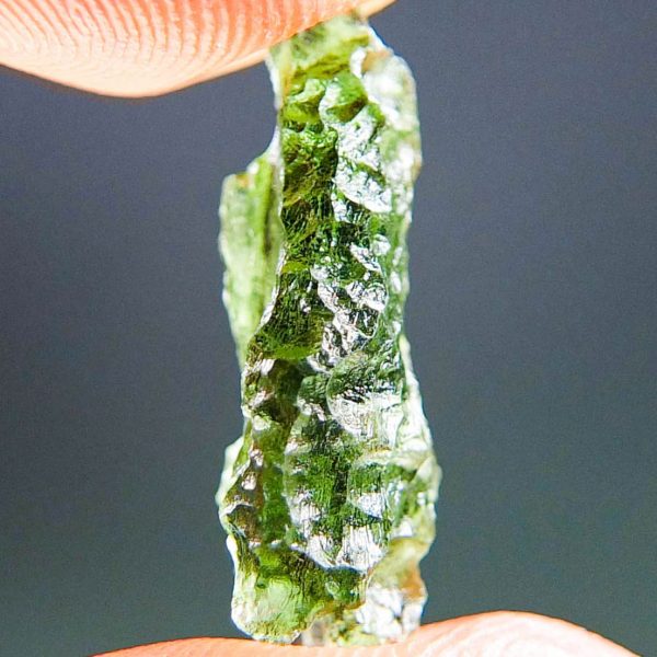 Vibrant green Moldavite - quality A+/++