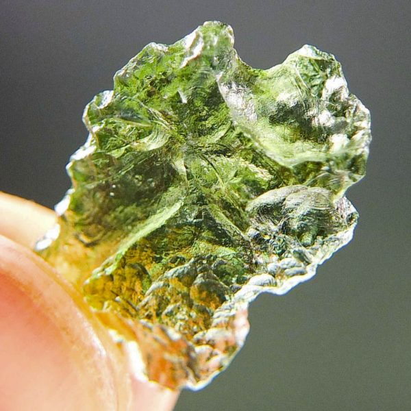 Vibrant green Moldavite - quality A+/++