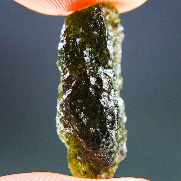 Moldavite with Brown green color