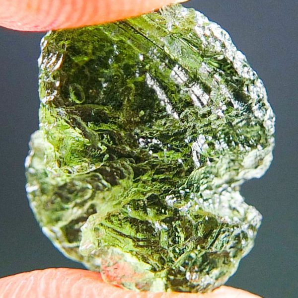 Moldavite - Boulder shape - Glossy - quality A+