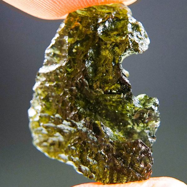 Moldavite with CERTIFICATE - Glossy - quality A+