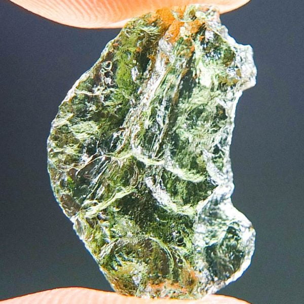Vibrant green Moldavite