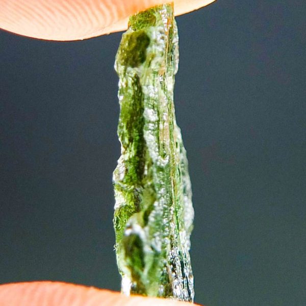 Vibrant green Moldavite