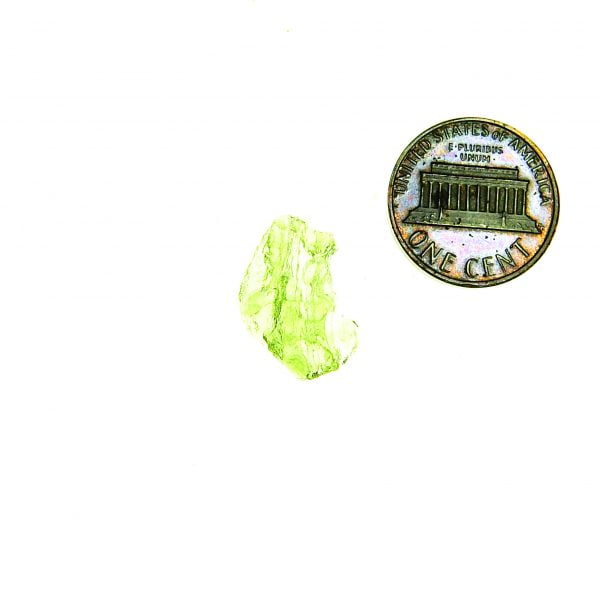 Vibrant green Moldavite